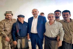 تفاصيل زيارة اللواء الزبيدي للقيادي صلاح الشنفرة