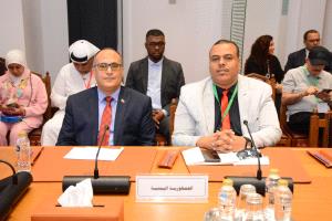 نائب رئيس دائرة العلاقات بالجامع الحضرمي يشارك في مؤتمر المجتمع المدني والشباب العربي بالقاهرة