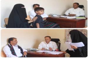 مدير عام مديرية يافع ينفذ زيارة لمؤسسة ابرار لأطفال التوحد بلحج .. ويشيد بعملها