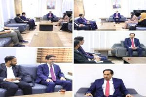 وزارة الشباب والرياضة تبحث مع وكالة التعاون والتنسيق التركية أوجه التعاون