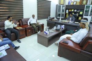رئيس جامعة المهرة يترأس اجتماع لجنة مؤتمر المخدرات والمؤثرات العقلية بطرابلس 2025م