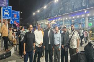 اللواء الدكتور قائد عاطف يصل القاهرة استعداداً لرحلة عمل إلى الدوحة