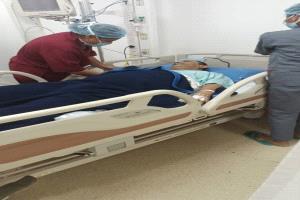 نائب رئيس هيئة النقل البري يهنئ رئيس الهيئة بنجاح العملية الجراحية في الهند
