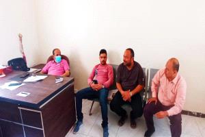 لقاء بمستشفى الغيضة لمناقشة استخدام المضادات الحيوية قبل وبعد العمليات الجراحية .