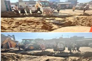 لحج..مدير طور الباحة يطلع على مشروع إمدادات شبكات مياه جديدة