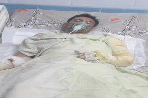 اتحاد الجمعيات الخيرية يزور أحد أعضائه للاطمئنان عليه بعد تعرضه لحادث حريق