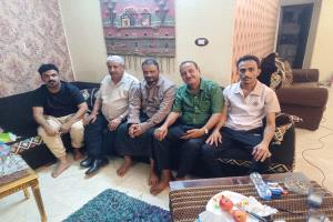 نائب مدير أمن أبين العميد علي حفين المرقشي يجري عملية جراحية في القاهرة