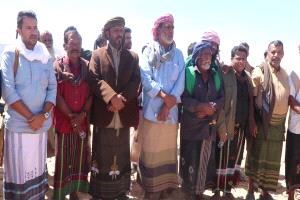 الشيخ بن حبريش يزور وجهاء وأعيان قبائل سيبان، ويؤكد على عمق الروابط بين قبائل حضرموت