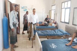 مدير مستشفى الوضيع يرسم حلة جديدة على المستشفى ويحدث نقلة نوعية في الخدمات