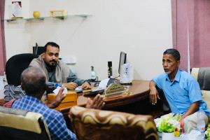 زيارة قيادة جمعية الرياضيين الثقافية الاجتماعية لمؤسسة الكابتن علي عثمان  في لقاء يجسّد روح الشراكة