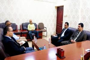 نائب وزير الشؤون القانونية وحقوق الإنسان يبحث مع مفوضية اللاجئين سبل تطوير الشراكة