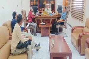 فضيل يجتمع بلجنة شؤون الطلاب لمناقشة العديد من الملفات والقضايا والموضوعات الطلابية