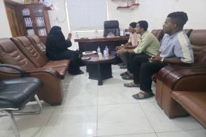 مؤسسة الأمل الاجتماعية الثقافية النسوية تستقبل إتحاد الملتقيات الشبابية التطوعية بساحل حضرموت