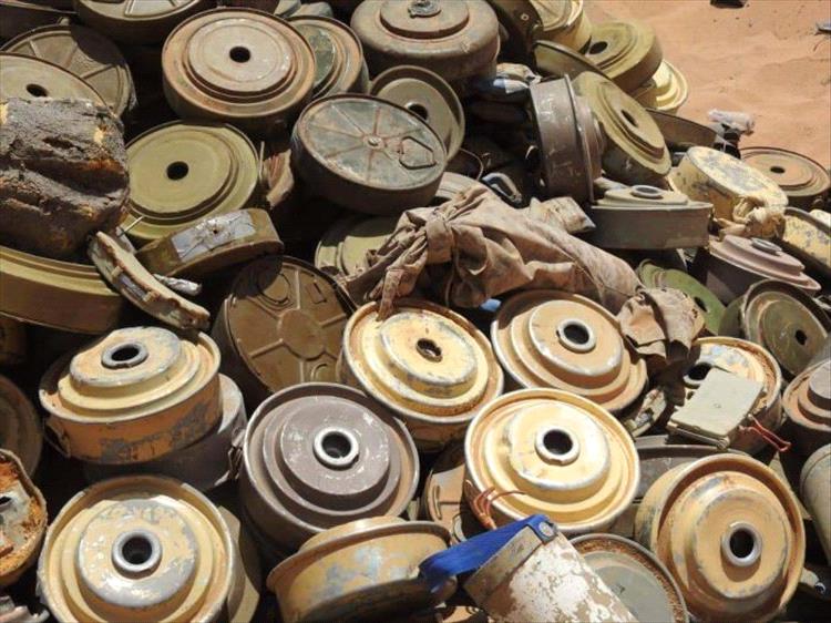 مسام: خلال أغسطس تمكنّا من نزع  4.7 ألف مادة متفجرة