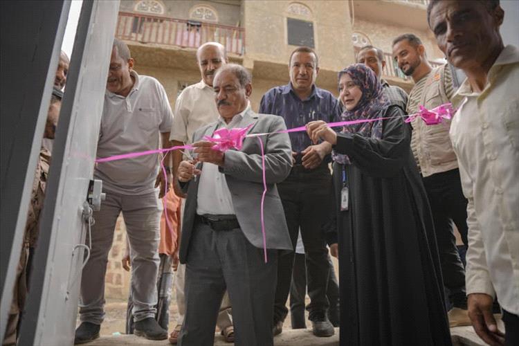 فريق من قطاع السكان بوزارة الصحة يبدأ استلام مخازن الصحة الانجابية بالمحافظات بعد إعادة تأهيلها عبر قطاع السكان