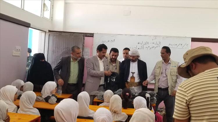 افتتاح 10 فصول جديدة في مدرسة الشهيد الشدادي للبنات بمأرب
