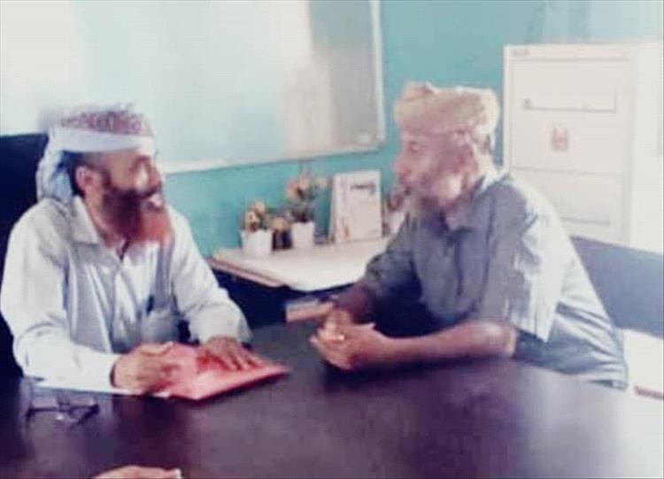 لحج.. مدير التربية بطور الباحة يستقبل قائد اللواء الثامن احتياط