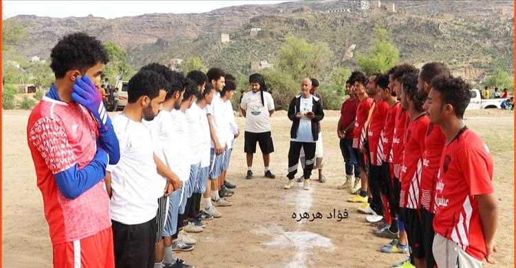 مباراة مثيرة بين شباب حرير وشباب الصرفة تنتهي بالتعادل الإيجابي