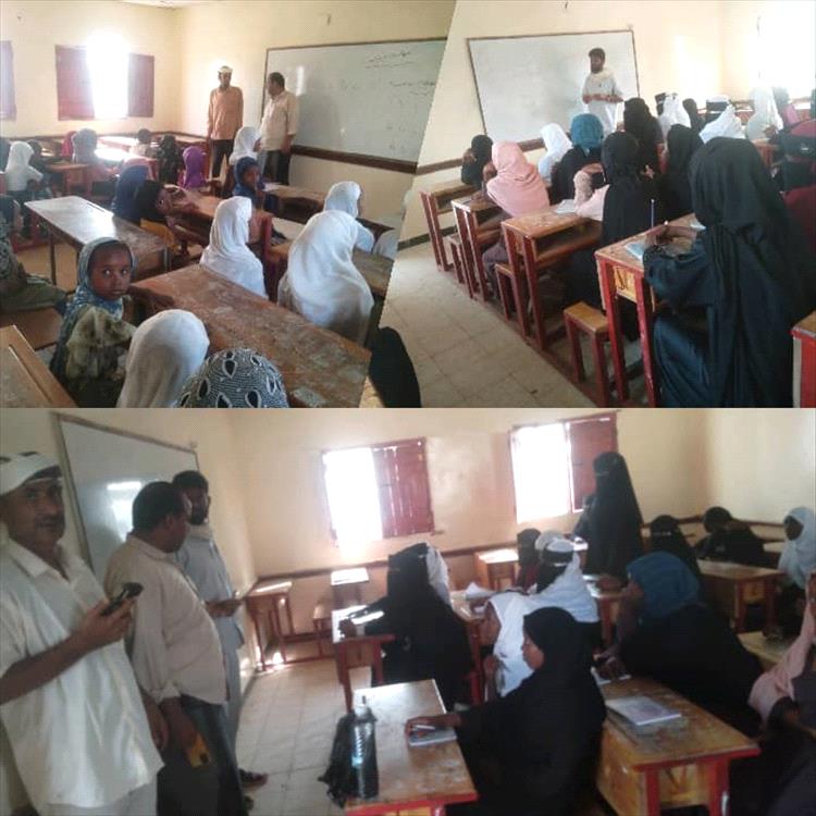 المنسق الميداني لجمعية الوصول يتفقد المجمع التربوي بمخيم خرز للاجئين الصوماليين