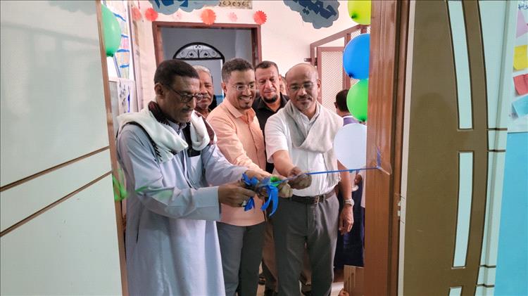 مدير عام مديرية تريم يفتتح العام الدراسي الجديد بمركز إرادة لذوي الإعاقة الذهنية بتريم ويشيد بدور المركز في تعليم الطلاب