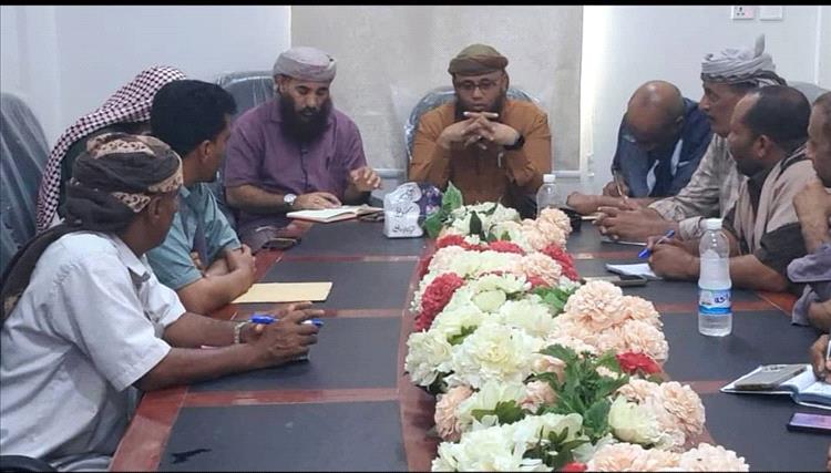 إجتماع مشترك لقيادة الحملة الأمنية المشتركة والمكتب التنفيذي بمديرية المضاربة
