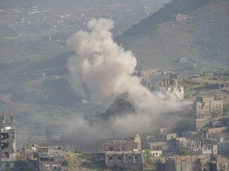 إصابة طفل رضيع بقصف صاروخي حوثي في مقبنة