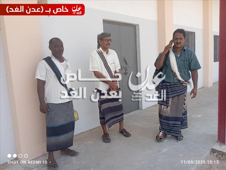 مدير عام مديرية أحور يقوم بزيارة تفقدية إلى مجمع الزهراء للتعليم الأساسي والثانوي