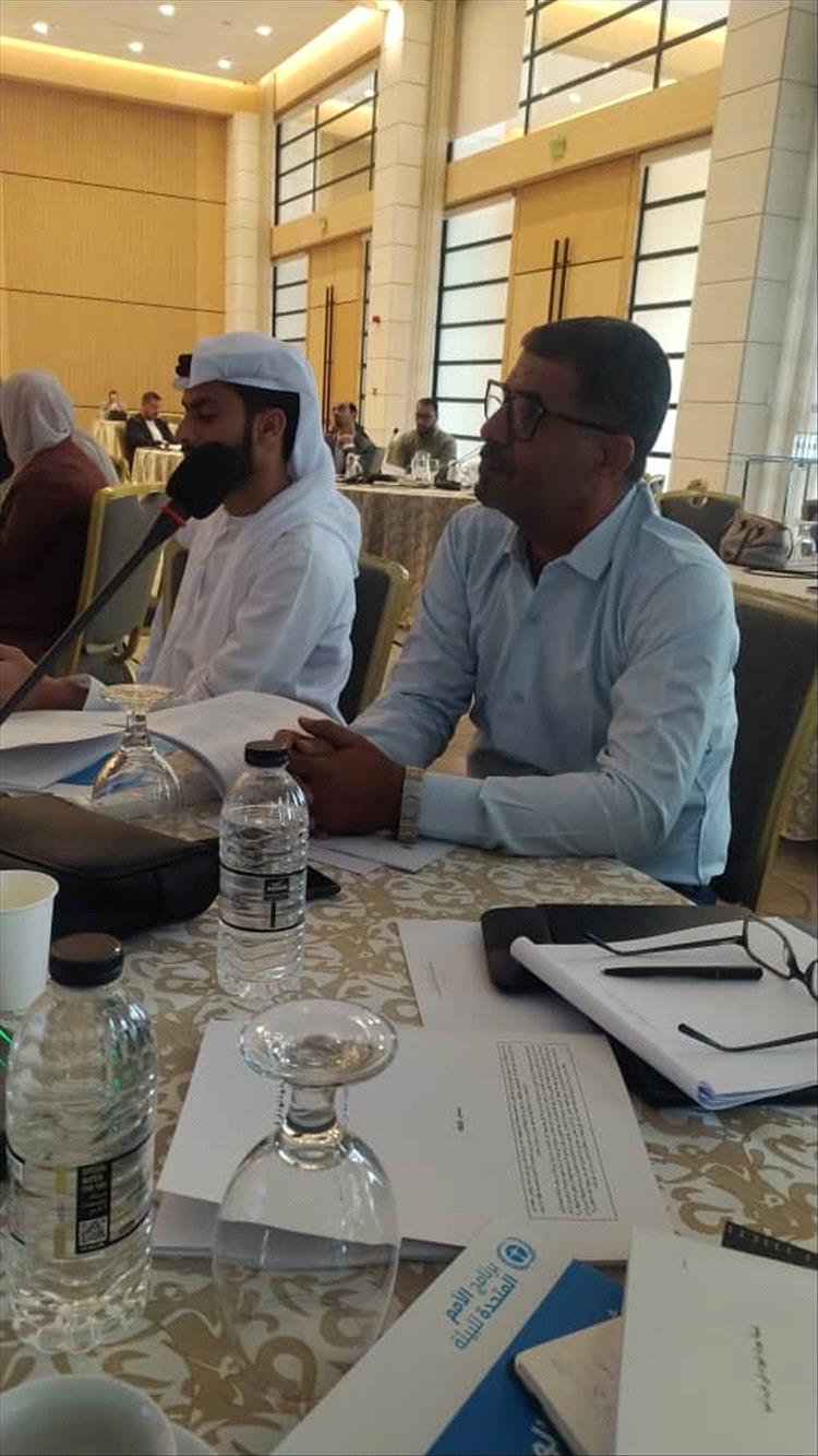 تكليف الدكتور جلال الزوعري لحضور دورة تدريبية في الأردن حول الحد من تلوث الهواء