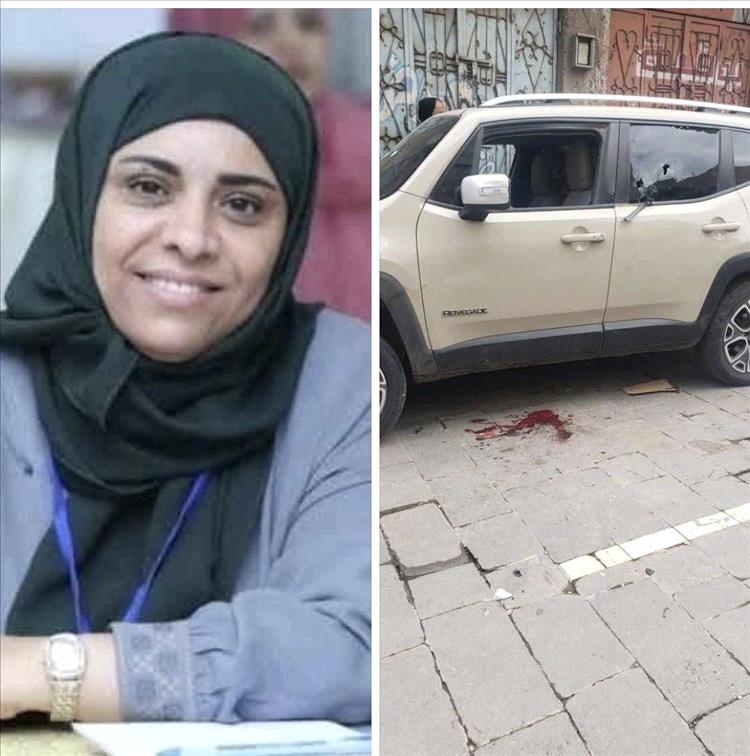 عاجل | اغتيال الأستاذة افتِهان المشهري مدير عام صندوق النظافة والتحسين بتعز