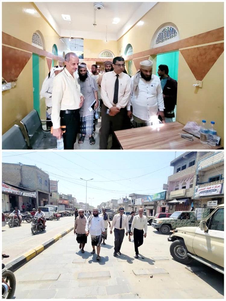 لحج.. نزول ميداني للجابر والجعفري على المنشآت الصحية بطور الباحة