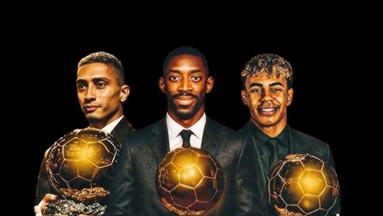 تعرف على ترتيب الفائزين بالكرة الذهبية 2025..  عثمان ديمبيلي يتوج بجائزة الكرة الذهبية