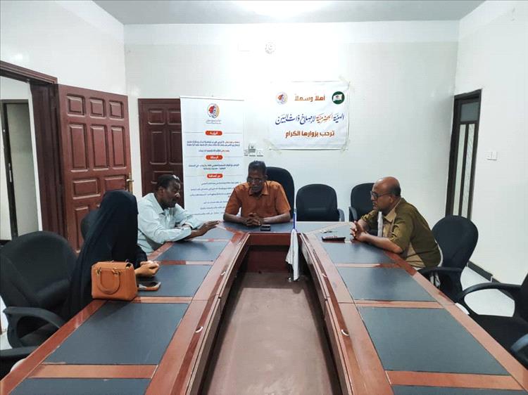 الهيئة الحضرمية لإصلاح ذات البين تطلع على آلية التواصل مع بعض المنظمات الدولية