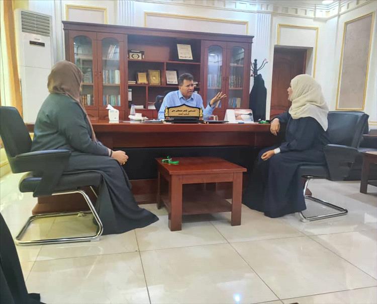 رئيسة اللجنة الوطنية للمرأة تلتقي النائب العام للجمهوريةلمناقشة قضايا النساء
