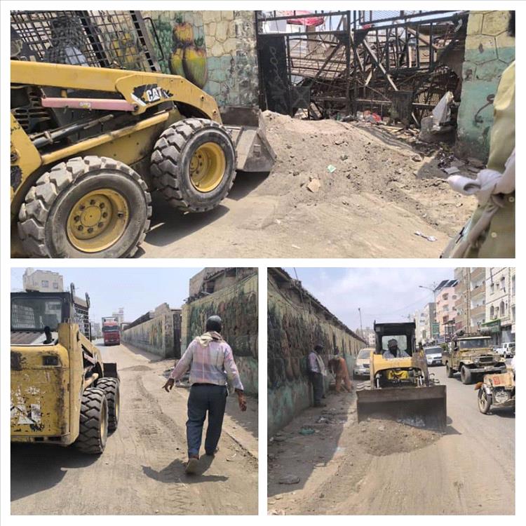 راشد يوجه بتكثيف الجهود في تنفيذ حملات النظافة الشاملة لرفع المخلفات في مديريات العاصمة عدن