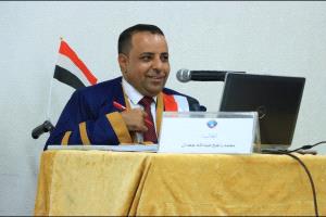 جريح ينال درجة الماجستير  في الرياضيات البحتة من جامعة إقليم سبأ