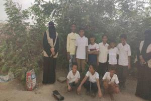 مؤسسة البركة للتنمية تنشئ نادياً بيئياً في مجمع هائل سعيد أنعم بأبين