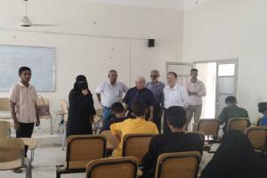 رئيس جامعة لحج يدشن امتحانات المفاضلة بكلية العلوم الإدارية والمصرفي للعام الجامعي 2025/2026م
