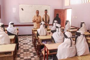 مدير عام بروم ميفع يتفقد الوضع التعليمي بالمديرية