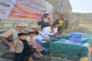 مدير عام جيشان يدشن الحملة الوطنية الطارئة للتحصين ضد شلل الأطفال الجولة الثانية بالمديرية