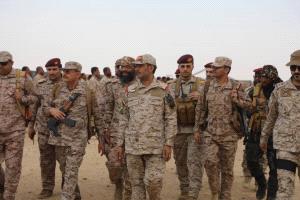 رئيس هيئة الاركان العامة يتفقد الفرقة الثانية من درع الوطن