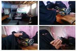 جمعية الكرستالة النسوية التنموية تُنظم دورة خياطة وصيانة في قرية عمودية بالتعاون مع الجمعية الفضلية