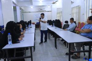 مركز النماء للإعلام الإنساني يقيم دورة تدريبية في "المراسل الإنساني" لأكثر من 25 متدربًا من مختلف المحافظات