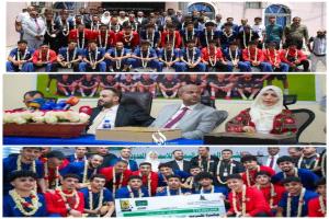 وزارة الشباب والرياضة تكرّم منتخب الشباب وصيف بطولة الخليج الأولى لكرة القدم .