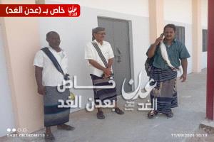 مدير عام مديرية أحور يقوم بزيارة تفقدية إلى مجمع الزهراء للتعليم الأساسي والثانوي