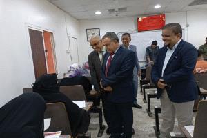 في أجواء تنافسية مميزة،، انطلاق امتحانات المفاضلة بكلية اللغات جامعة عدن
