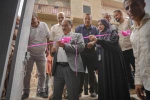 فريق من قطاع السكان بوزارة الصحة يبدأ استلام مخازن الصحة الانجابية بالمحافظات بعد إعادة تأهيلها عبر قطاع السكان