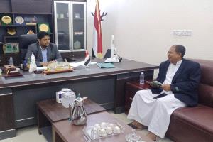 الشبيبي يقوم بزيارة إلى جامعة المهرة