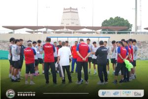 منتخب الشباب يستعد لمواجهة عمان في نصف النهائي كأس الخليج
