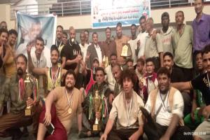 وحدة عدن يتوج بطلا لبطولة رفع الاثقال والشعلة وصيفا ومركز عدن لرفع الاثقال ثالثا