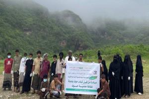 جمعية حوف النسوية تدشن حملة نظافة بمحمية حوف بدعم من مكتب الشؤون الاجتماعية ورعاية السلطة المحلية